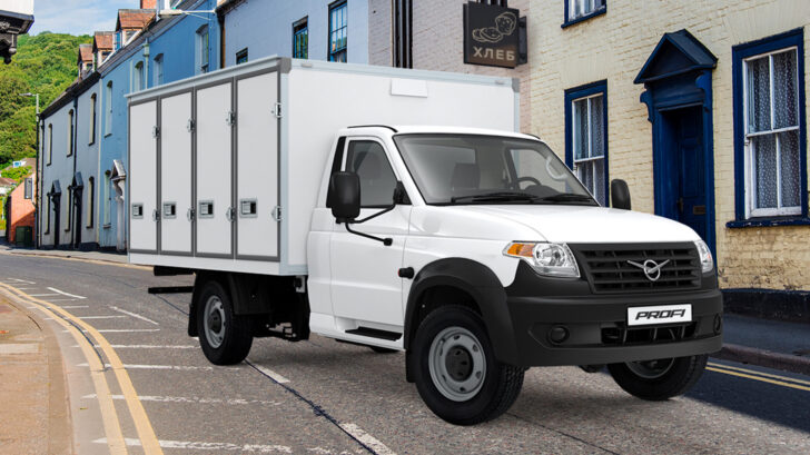 УАЗ представил новый хлебный фургон на базе «Профи»