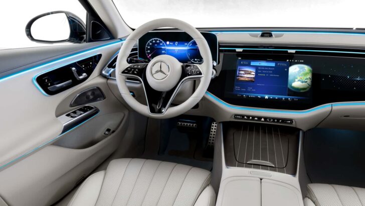 Интерьер Mercedes-Benz E-Class