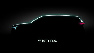 Силуэт нового поколения Skoda Kodiaq