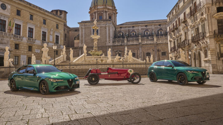 Alfa Romeo представил Giulia и Stelvio в юбилейной версии Quadrifoglio 100th Anniversary