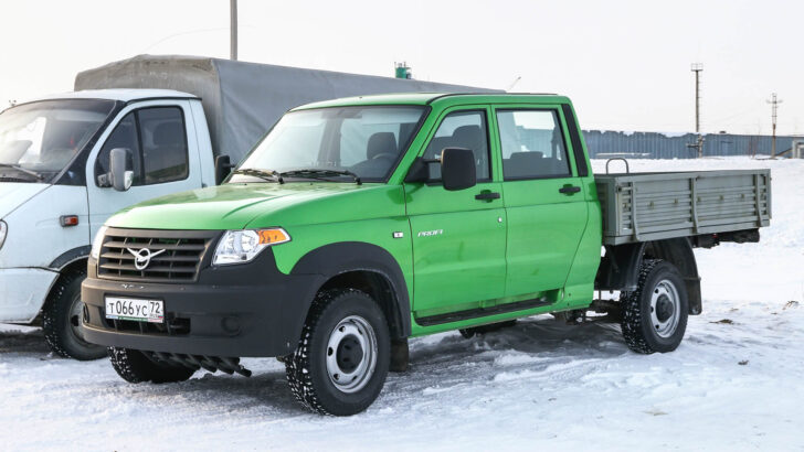 В России могут начать производство трехосных грузовиков УАЗ с пневмоподвеской