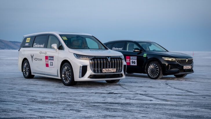 Автомобили Voyah установили национальные рекорды скорости на озере Байкал
