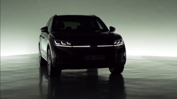 Volkswagen показал обновленный Touareg на видео