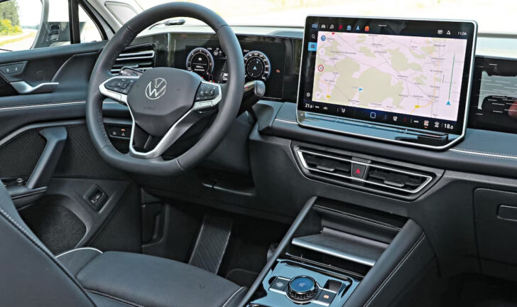 Интерьер нового Volkswagen Tiguan