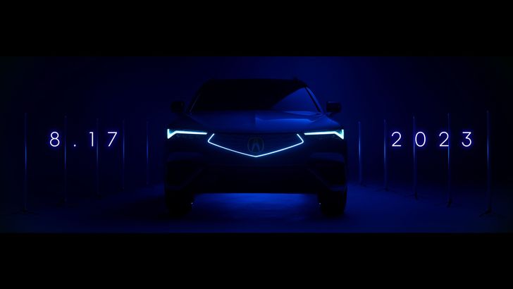 Acura видеотизером анонсировала премьеру нового электрического кроссовера ZDX