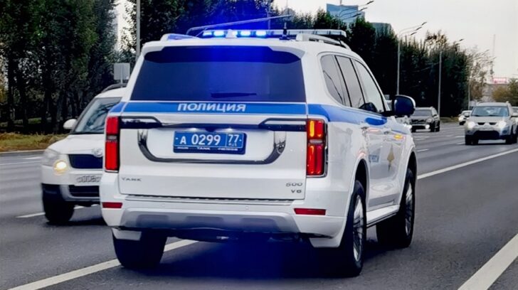 У российской полиции появились китайские внедорожники за 7 миллионов рублей