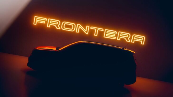 Тизер нового Opel Frontera