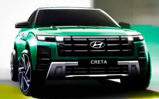 Тизер обновленной Hyundai Creta