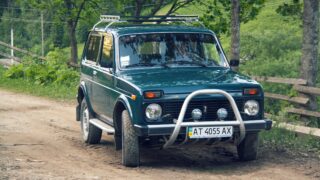 LADA 4×4 с украинскими номерами