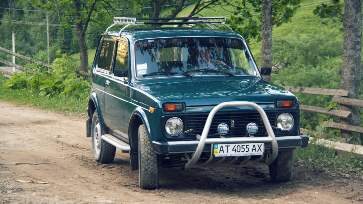 LADA 4×4 с украинскими номерами