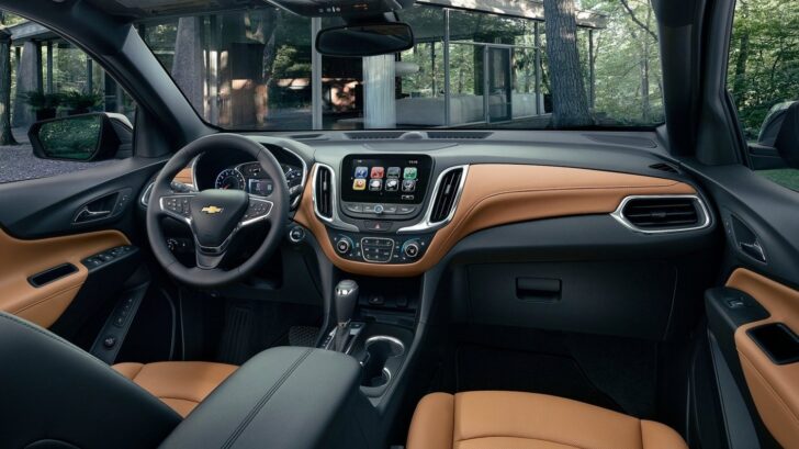 Интерьер Chevrolet Equinox