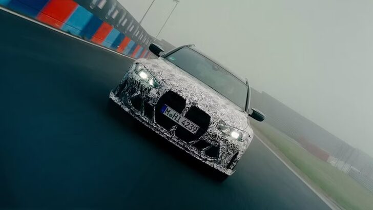 Новый универсал BMW M3 в камуфляже