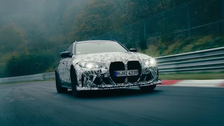 «Заряженный» универсал BMW M3 станет еще быстрее. Первые фотографии новинки