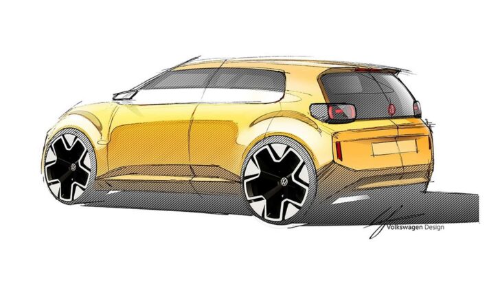 Эскиз Volkswagen ID.1