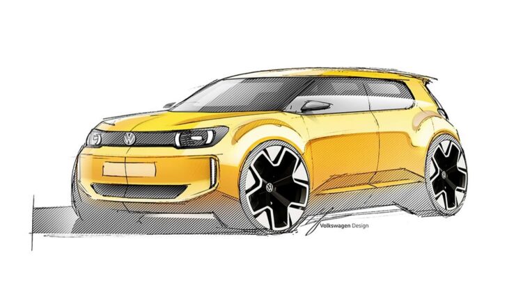 Эскиз Volkswagen ID.1