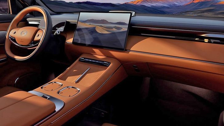 Интерьер GAC Trumpchi S7