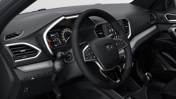 LADA Vesta с ручным управлением