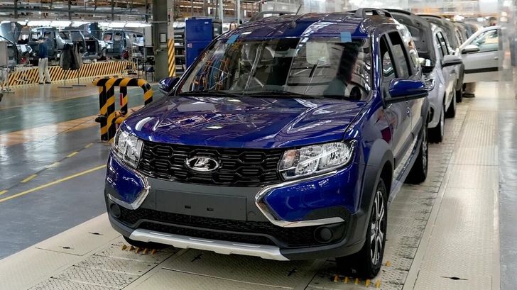 Производство LADA Largus в Ижевске
