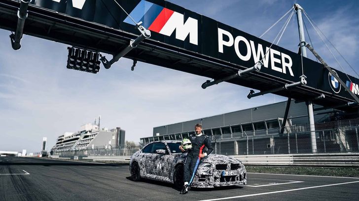 BMW M2 CS и Йорг Вайдингер на Нюрбургринге
