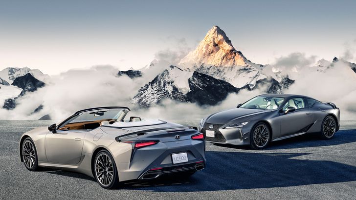 Кабриолет и купе Lexus LC Pinnacle