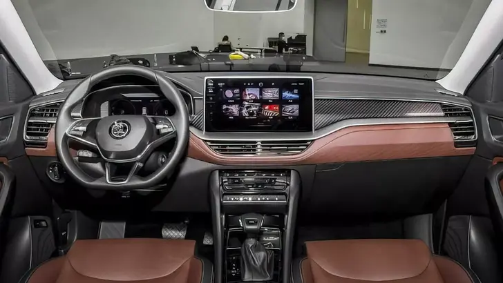 Интерьер Skoda Kodiaq для Китая