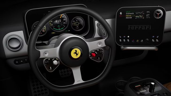 Интерьер Ferrari Luce