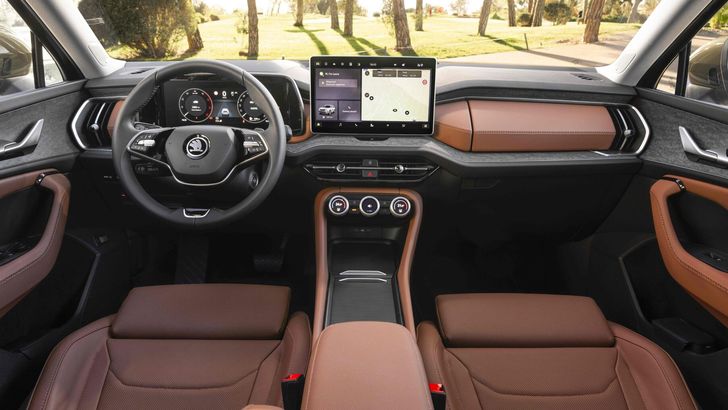 Интерьер Skoda Kodiaq