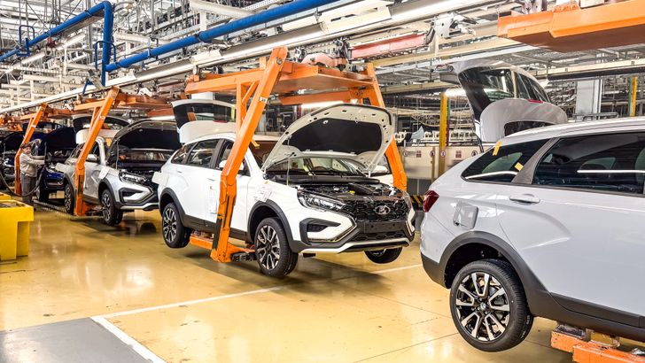 Производство автомобилей LADA на «АвтоВАЗе»