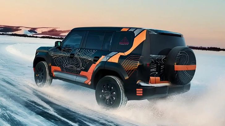 GAC Trumpchi T75 в камуфляже