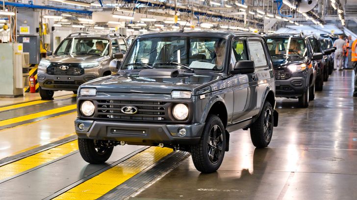 Производство обновленной LADA Niva Legend