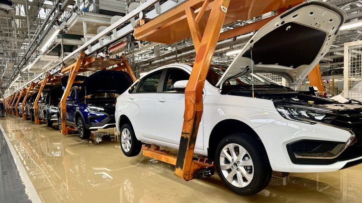 Производство LADA на АвтоВАЗе